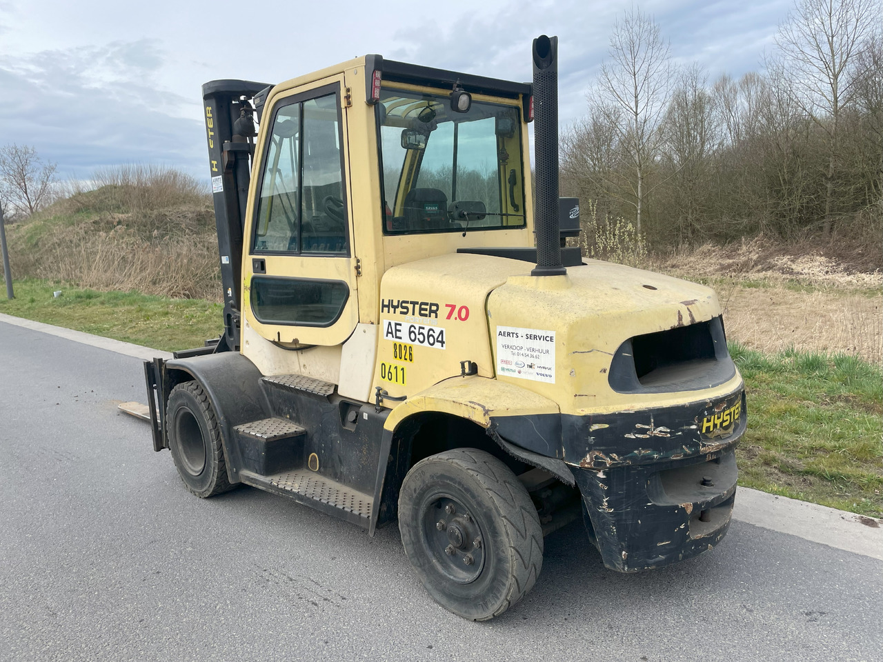 Hyster H7.0FT - رافعة شوكية ديزل: صور 3 Hyster H7.0FT - رافعة شوكية ديزل: صور 3