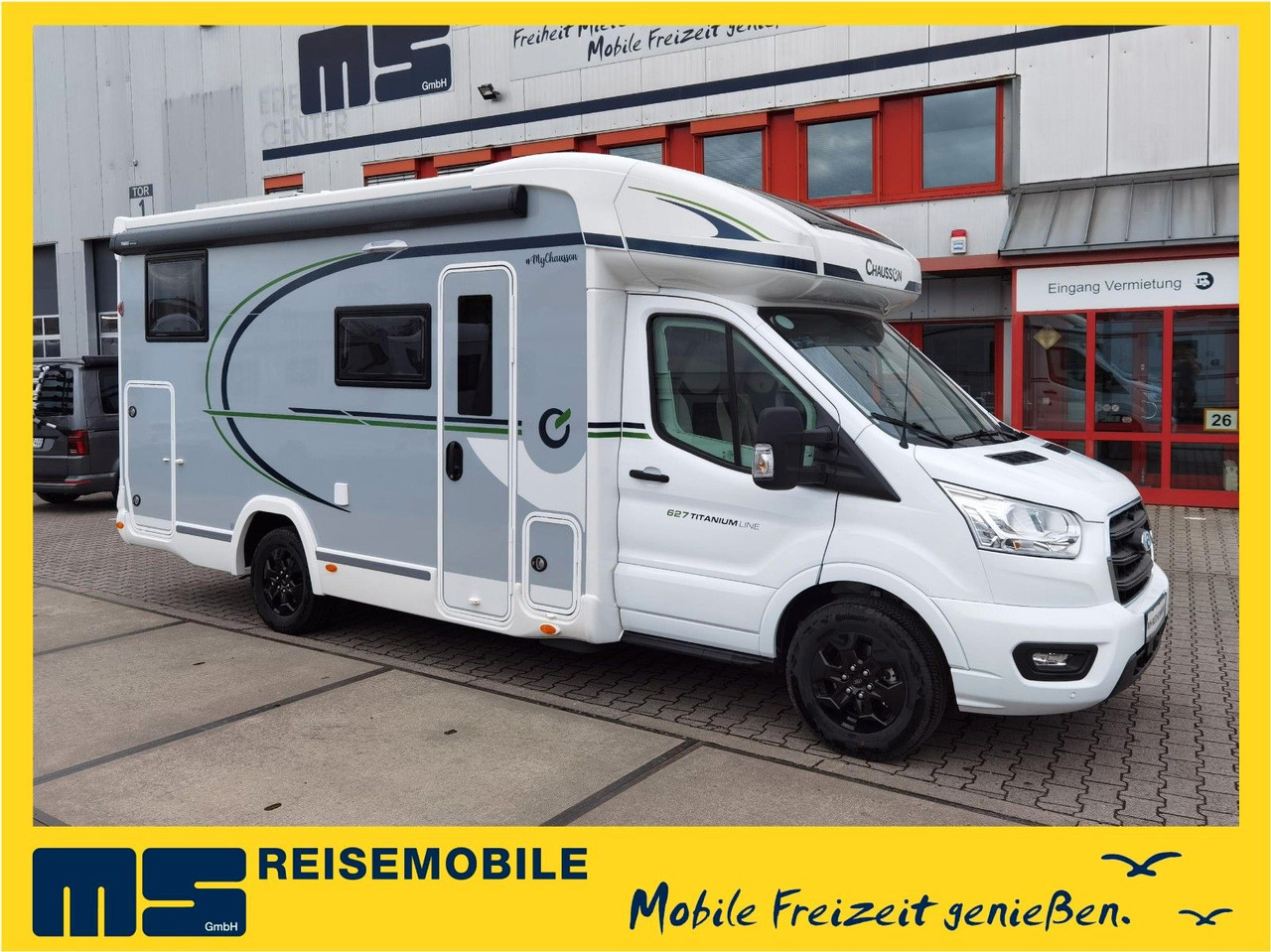 Chausson 627 TITANIUM / -2026- / 165PS-8G. / EINZELBETTEN - موتر هوم شبه متكامل: صور 1 Chausson 627 TITANIUM / -2026- / 165PS-8G. / EINZELBETTEN - موتر هوم شبه متكامل: صور 1