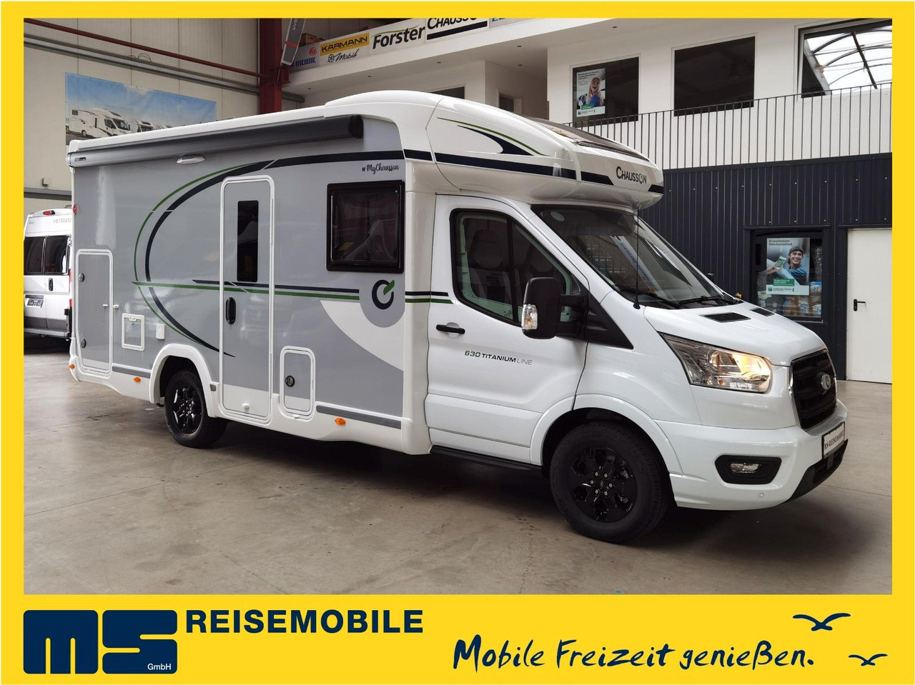 Chausson 630 TITANIUM / - 2026 - / EINZEL.- HUBBETTEN - موتر هوم شبه متكامل: صور 1 Chausson 630 TITANIUM / - 2026 - / EINZEL.- HUBBETTEN - موتر هوم شبه متكامل: صور 1