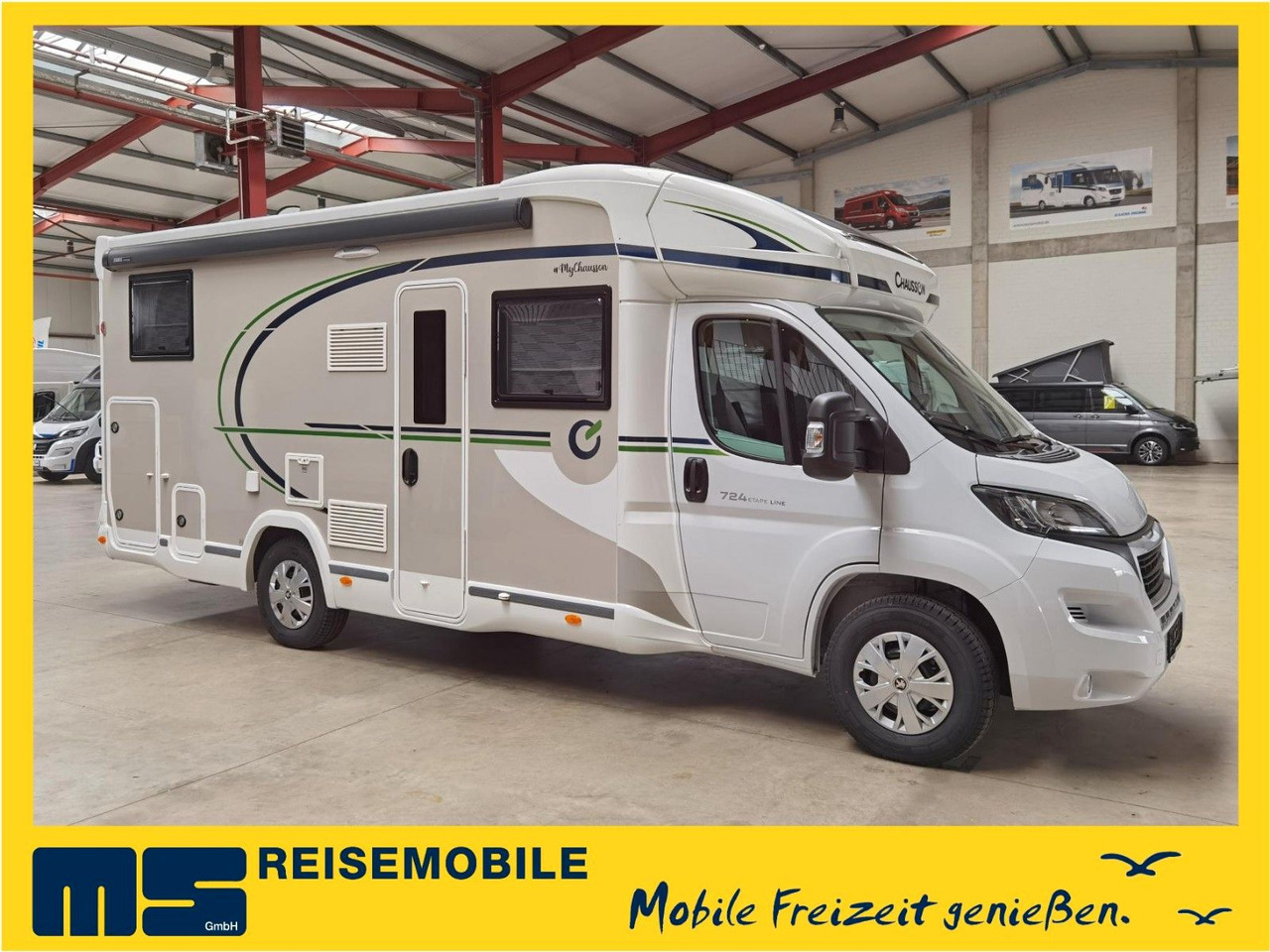 Chausson 724 ETAPE - LINE / 140PS /ZUBHÖR & CONNECT-PAKET - موتر هوم شبه متكامل: صور 1 Chausson 724 ETAPE - LINE / 140PS /ZUBHÖR & CONNECT-PAKET - موتر هوم شبه متكامل: صور 1