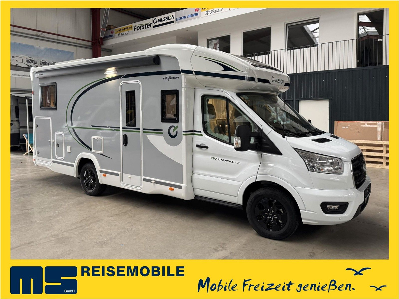 Chausson 797 TITANIUM / - 2026 - / 4.1T. / EINZELBETTEN - موتر هوم شبه متكامل: صور 1 Chausson 797 TITANIUM / - 2026 - / 4.1T. / EINZELBETTEN - موتر هوم شبه متكامل: صور 1