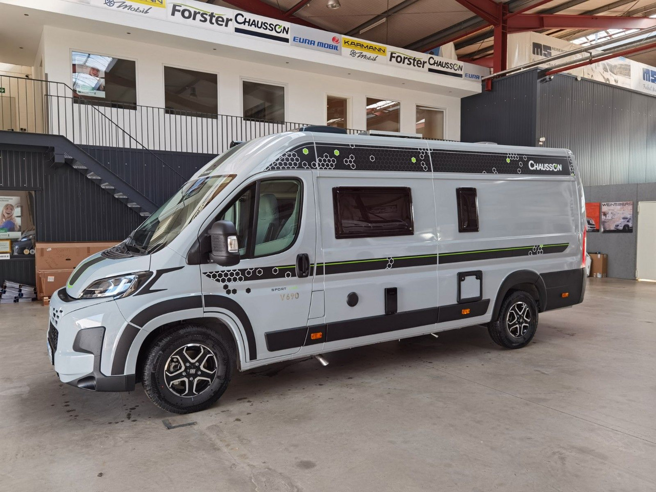 كرفان فان Chausson V690 SPORT LINE / 140PS-8G / XL -HUBBETT E.-BIKE: صور 6