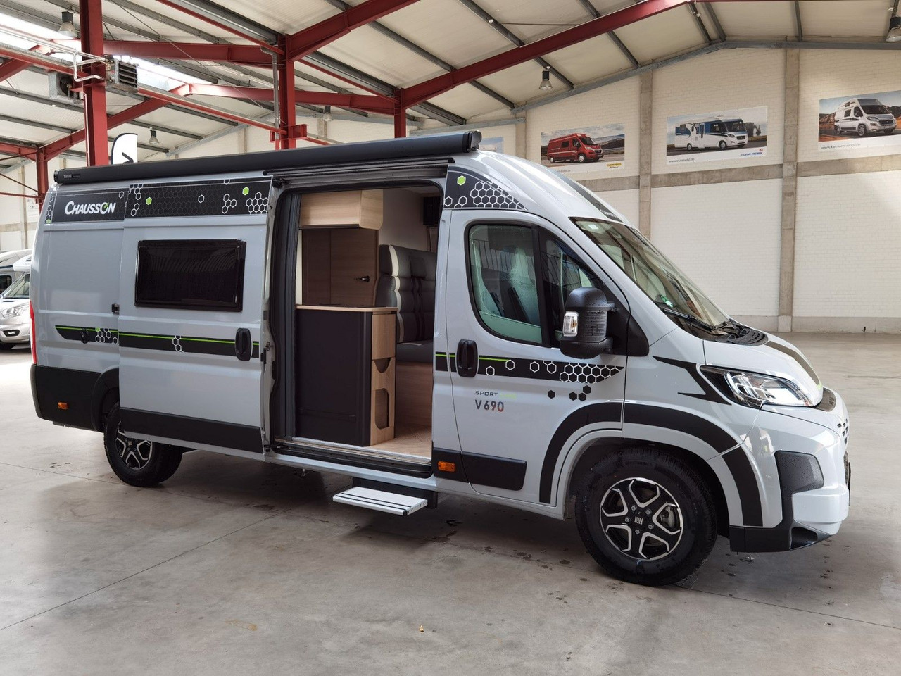 كرفان فان Chausson V690 SPORT LINE / 140PS-8G / XL -HUBBETT E.-BIKE: صور 8