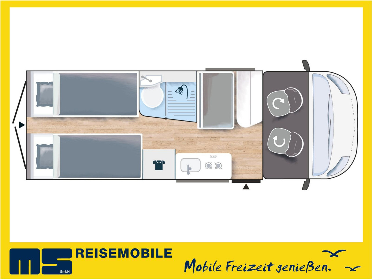 Chausson V697 FIRST LINE / -2025- / 140PS / EINZELBETTEN - كرفان فان: صور 2 Chausson V697 FIRST LINE / -2025- / 140PS / EINZELBETTEN - كرفان فان: صور 2