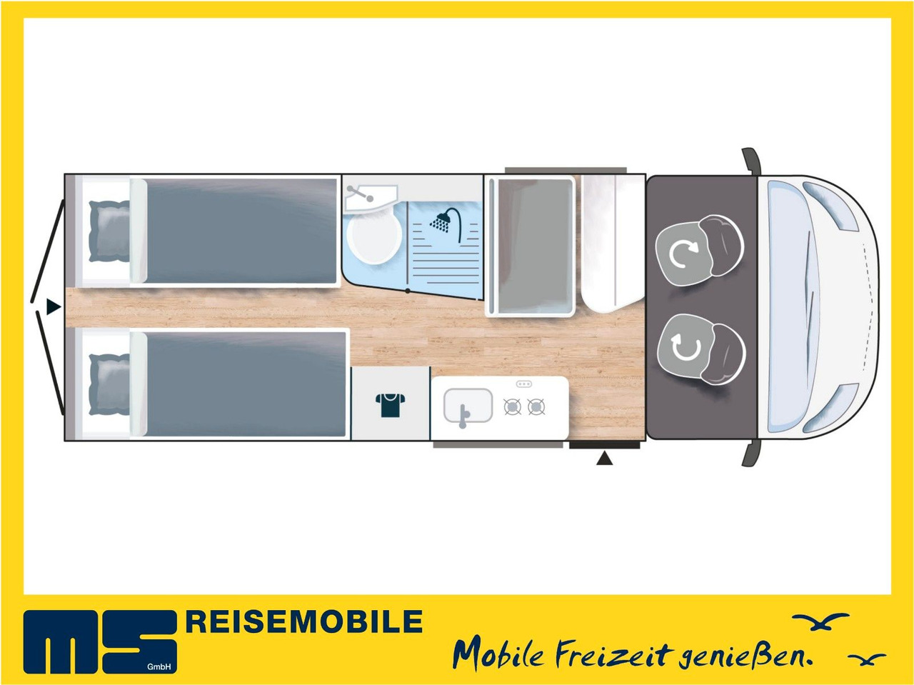 Chausson V697 SPORT LINE / 140PS-8G / EINZELBETTEN - GARA - كرفان فان: صور 2 Chausson V697 SPORT LINE / 140PS-8G / EINZELBETTEN - GARA - كرفان فان: صور 2