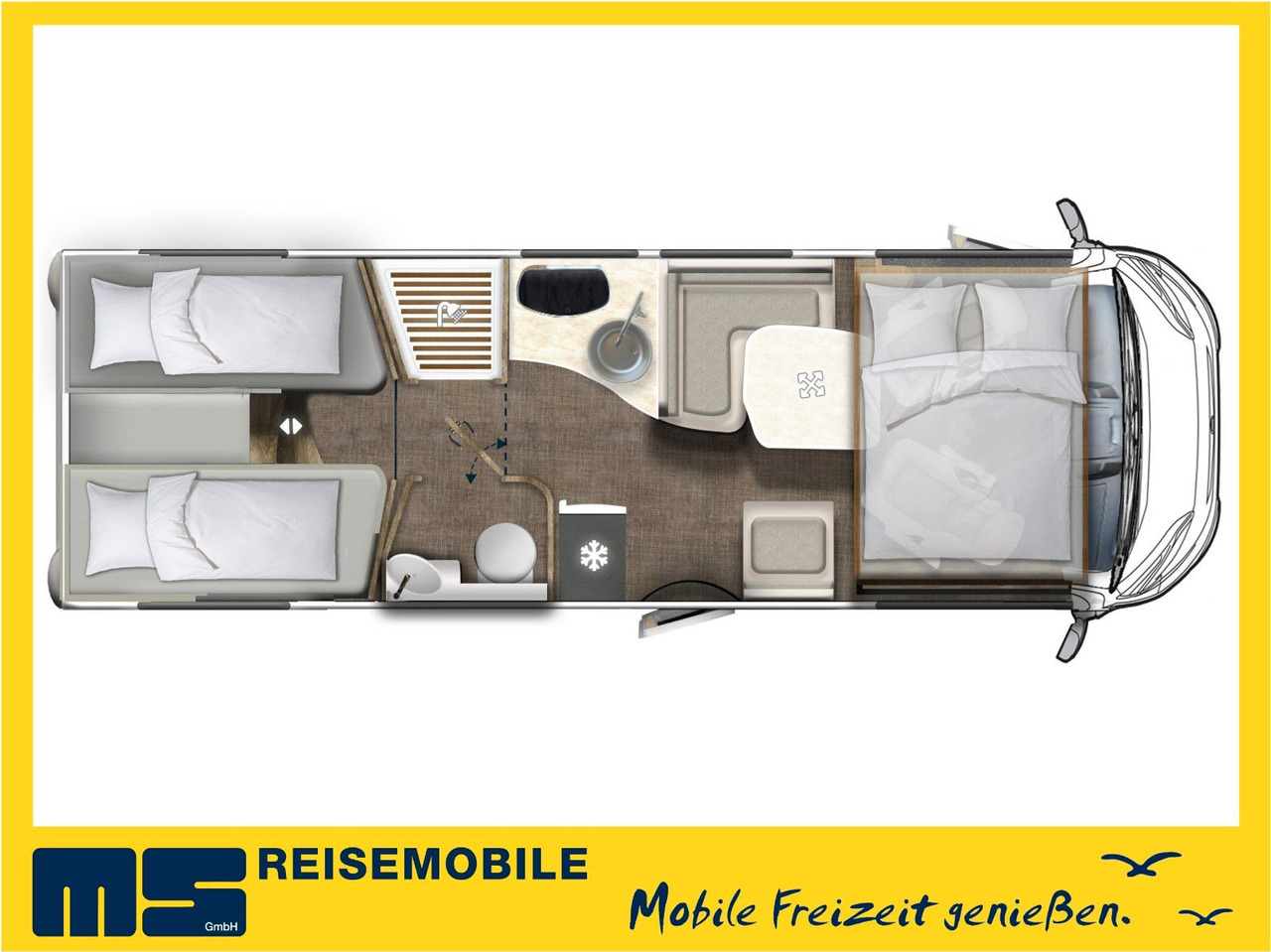 Eura Mobil INTEGRA LINE 720 EB /180PS-9G MAXI/ EINZELBETTEN - موتر هوم متكامل: صور 2 Eura Mobil INTEGRA LINE 720 EB /180PS-9G MAXI/ EINZELBETTEN - موتر هوم متكامل: صور 2