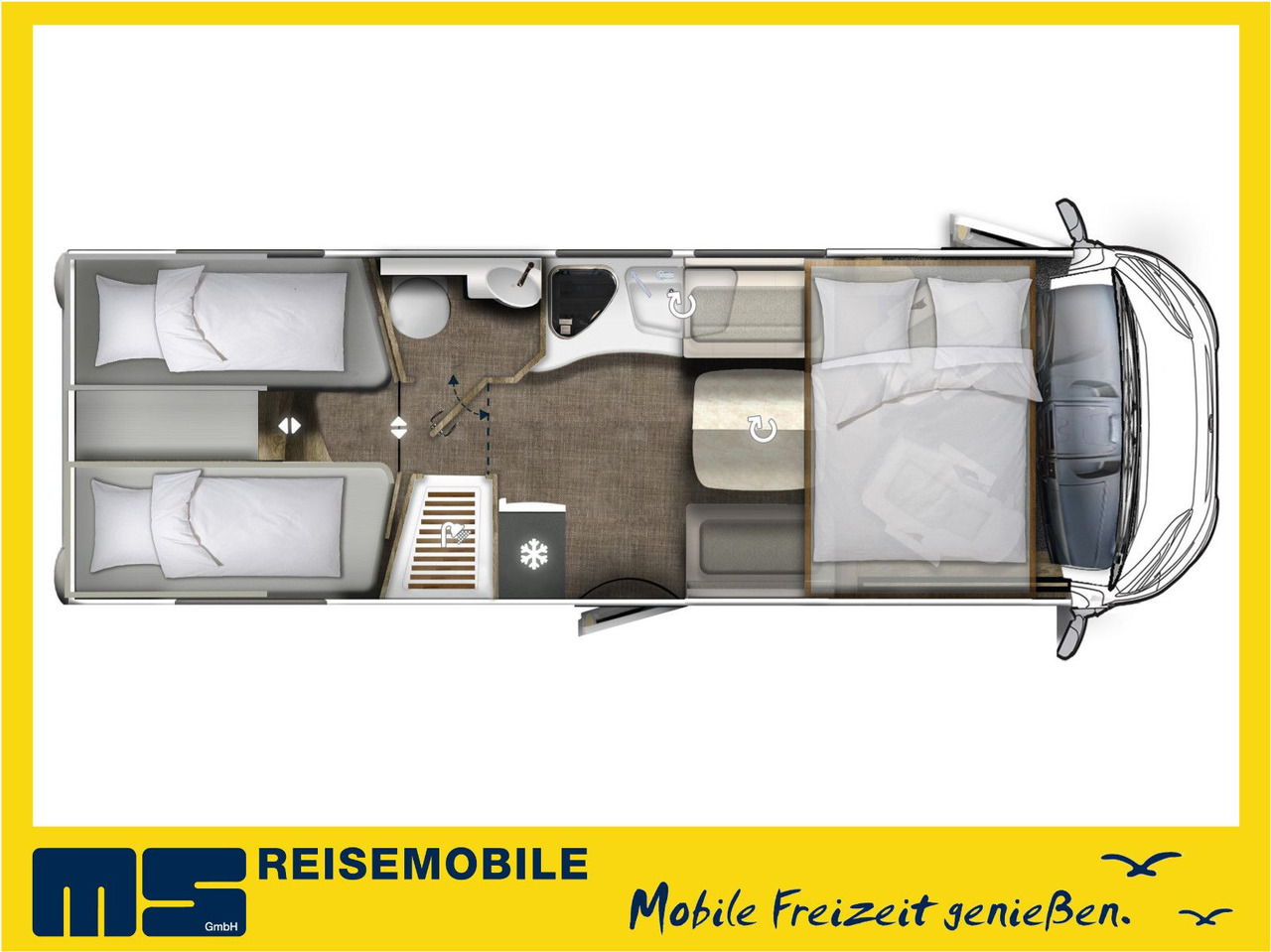 Eura Mobil INTEGRA LINE 720 EF /180PS-9G MAXI/ EINZELBETTEN - موتر هوم متكامل: صور 2 Eura Mobil INTEGRA LINE 720 EF /180PS-9G MAXI/ EINZELBETTEN - موتر هوم متكامل: صور 2