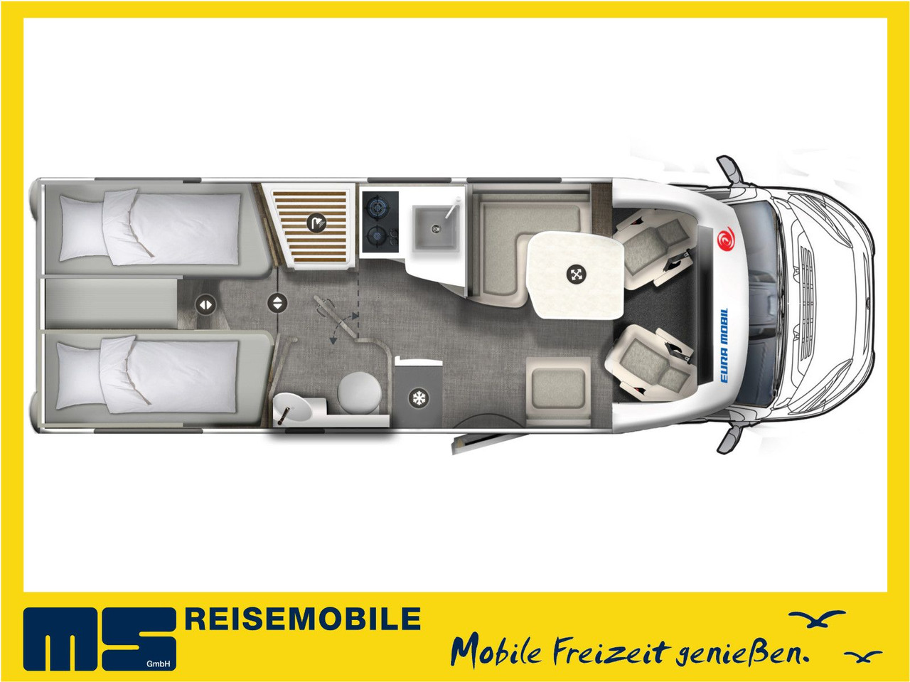 Eura Mobil PROFILA T 720 EB - 101 EDITION / EINZELBETTEN - موتر هوم شبه متكامل: صور 2 Eura Mobil PROFILA T 720 EB - 101 EDITION / EINZELBETTEN - موتر هوم شبه متكامل: صور 2