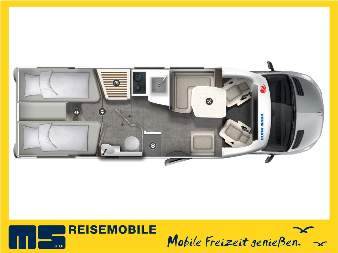 Eura Mobil PROFILA T 726 EB /-2025-/ MONDIAL PLUS & S-PAKET - موتر هوم شبه متكامل: صور 2 Eura Mobil PROFILA T 726 EB /-2025-/ MONDIAL PLUS & S-PAKET - موتر هوم شبه متكامل: صور 2