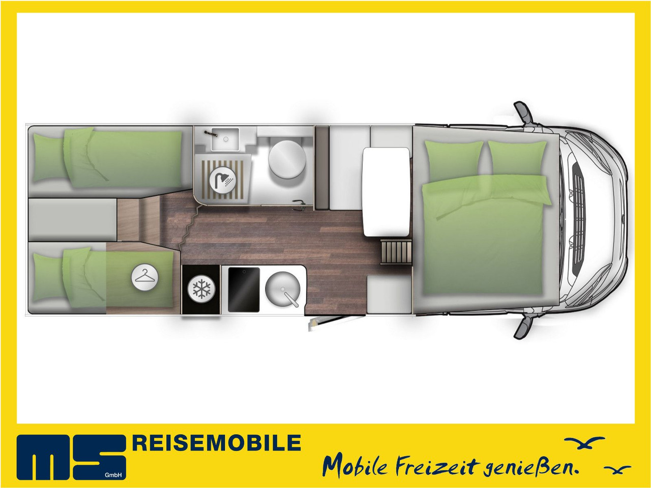 Forster A 699 EB / -2025- / 140PS/ EINZELBETTEN & GARAGE - موتر هوم سقف عالي: صور 2 Forster A 699 EB / -2025- / 140PS/ EINZELBETTEN & GARAGE - موتر هوم سقف عالي: صور 2