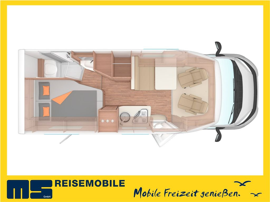 Weinsberg CARACOMPACT 600 MF EDITION PEPPER /- MODELL 2025 - موتر هوم شبه متكامل: صور 2 Weinsberg CARACOMPACT 600 MF EDITION PEPPER /- MODELL 2025 - موتر هوم شبه متكامل: صور 2