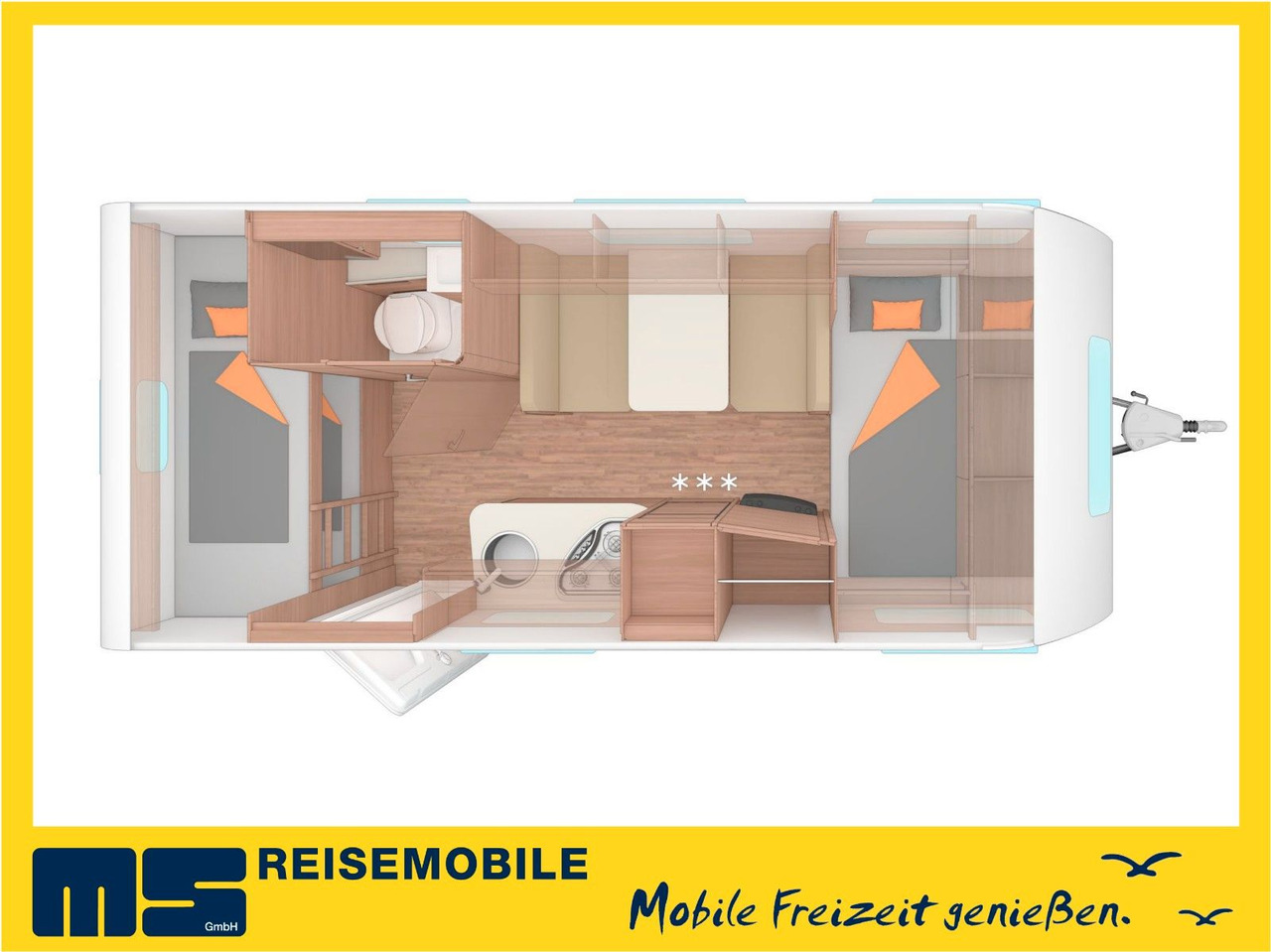 Weinsberg CARAONE 480 QDK /- 2026-/ ADVANCED & SMART PAKET - كرفان سحب: صور 2 Weinsberg CARAONE 480 QDK /- 2026-/ ADVANCED & SMART PAKET - كرفان سحب: صور 2