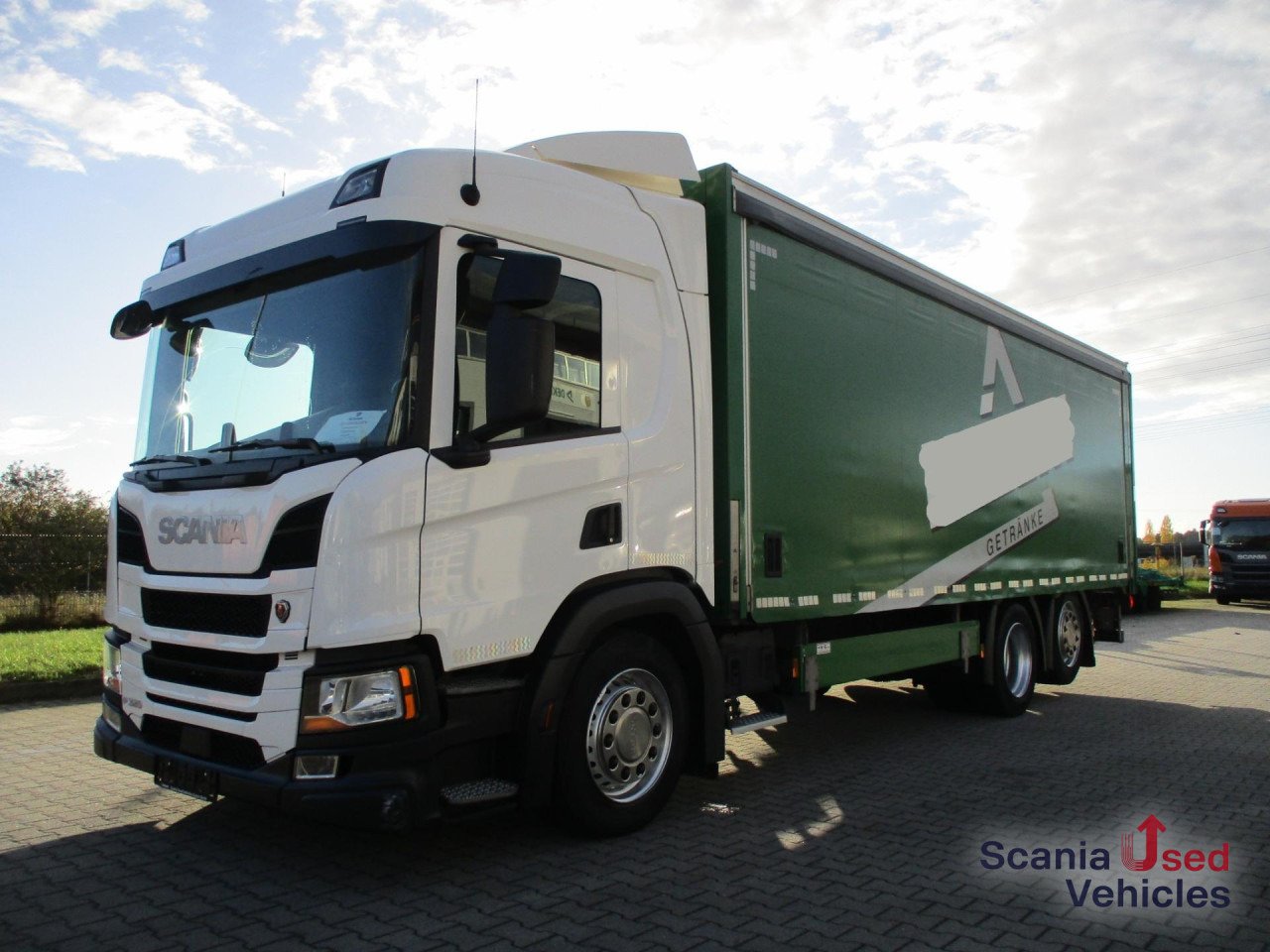 SCANIA P 320 B6x2*4LB Getränkeaufbau mit Lbw. / Full Air - نقل الشراب شاحنة: صور 1 SCANIA P 320 B6x2*4LB Getränkeaufbau mit Lbw. / Full Air - نقل الشراب شاحنة: صور 1