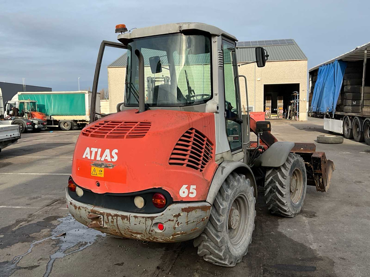 2007 ATLAS 65 SHOVEL - اللودر بعجل: صور 5 2007 ATLAS 65 SHOVEL - اللودر بعجل: صور 5