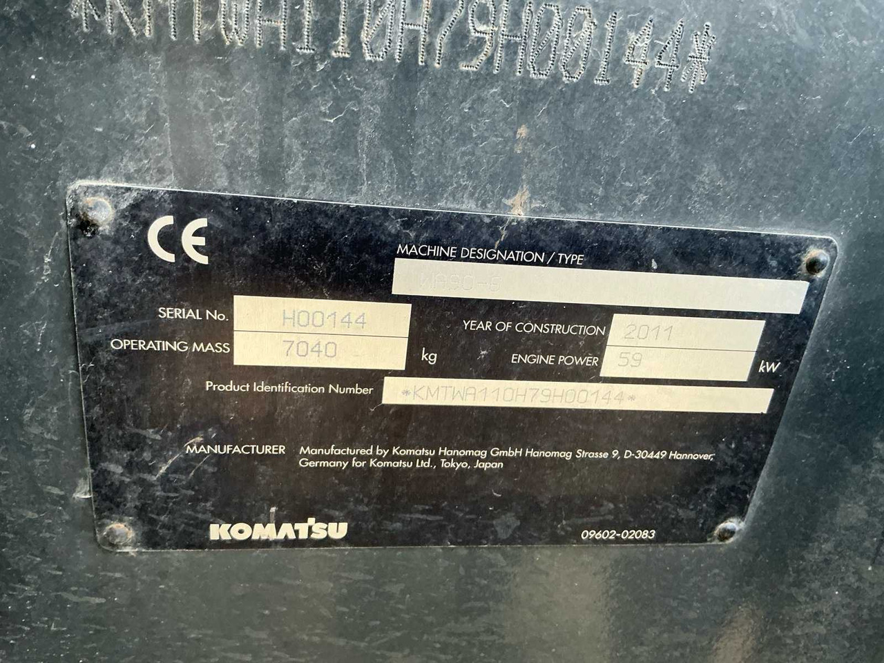 2011 KOMATSU FASTRAC WA90 SHOVEL - اللودر بعجل: صور 5 2011 KOMATSU FASTRAC WA90 SHOVEL - اللودر بعجل: صور 5