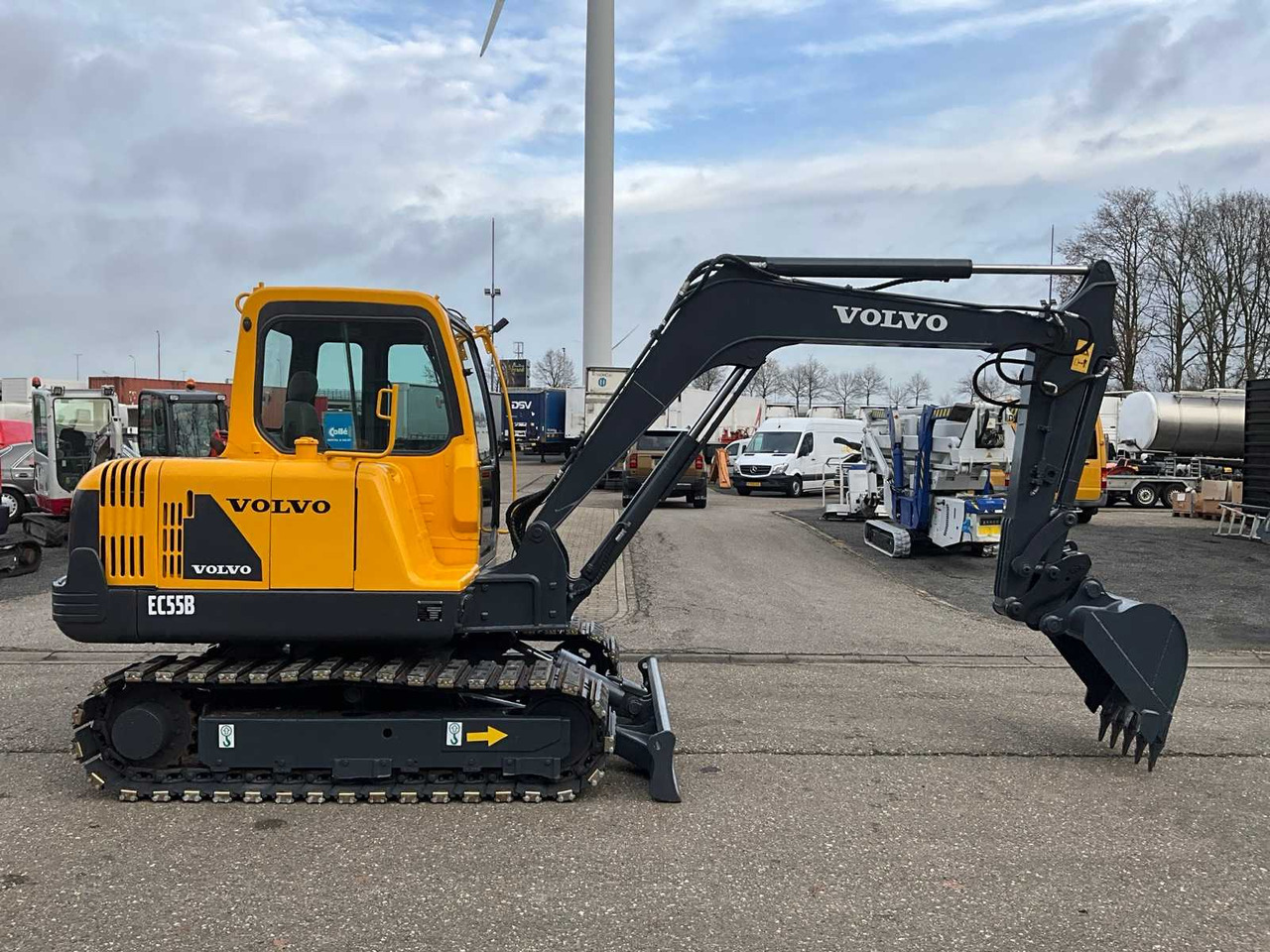 حفارة 2012 VOLVO EC55B MIDI EXCAVATOR: صور 6