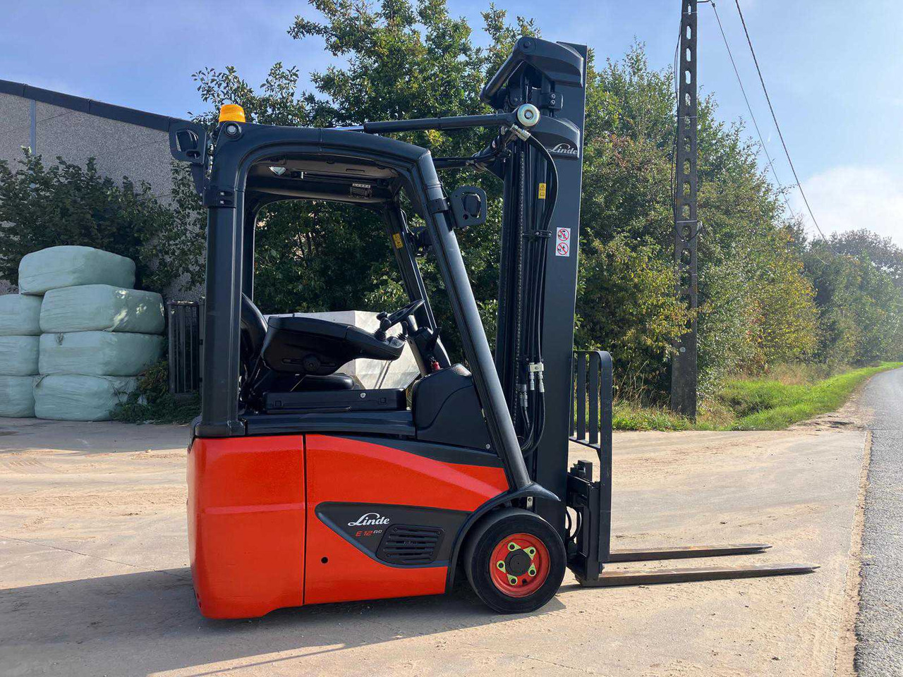 2019 LINDE E12 ELECTRIC FORKLIFT TRUCK - رافعة شوكية: صور 4 2019 LINDE E12 ELECTRIC FORKLIFT TRUCK - رافعة شوكية: صور 4