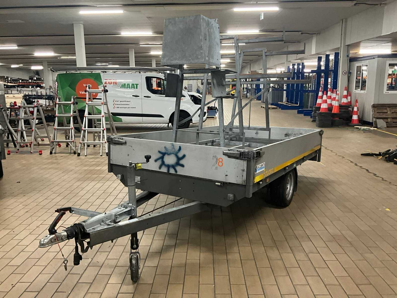 2021 EDUARD P3 SCAFFOLDING TRAILER, 04-WZ-ST - مقطورة: صور 1 2021 EDUARD P3 SCAFFOLDING TRAILER, 04-WZ-ST - مقطورة: صور 1