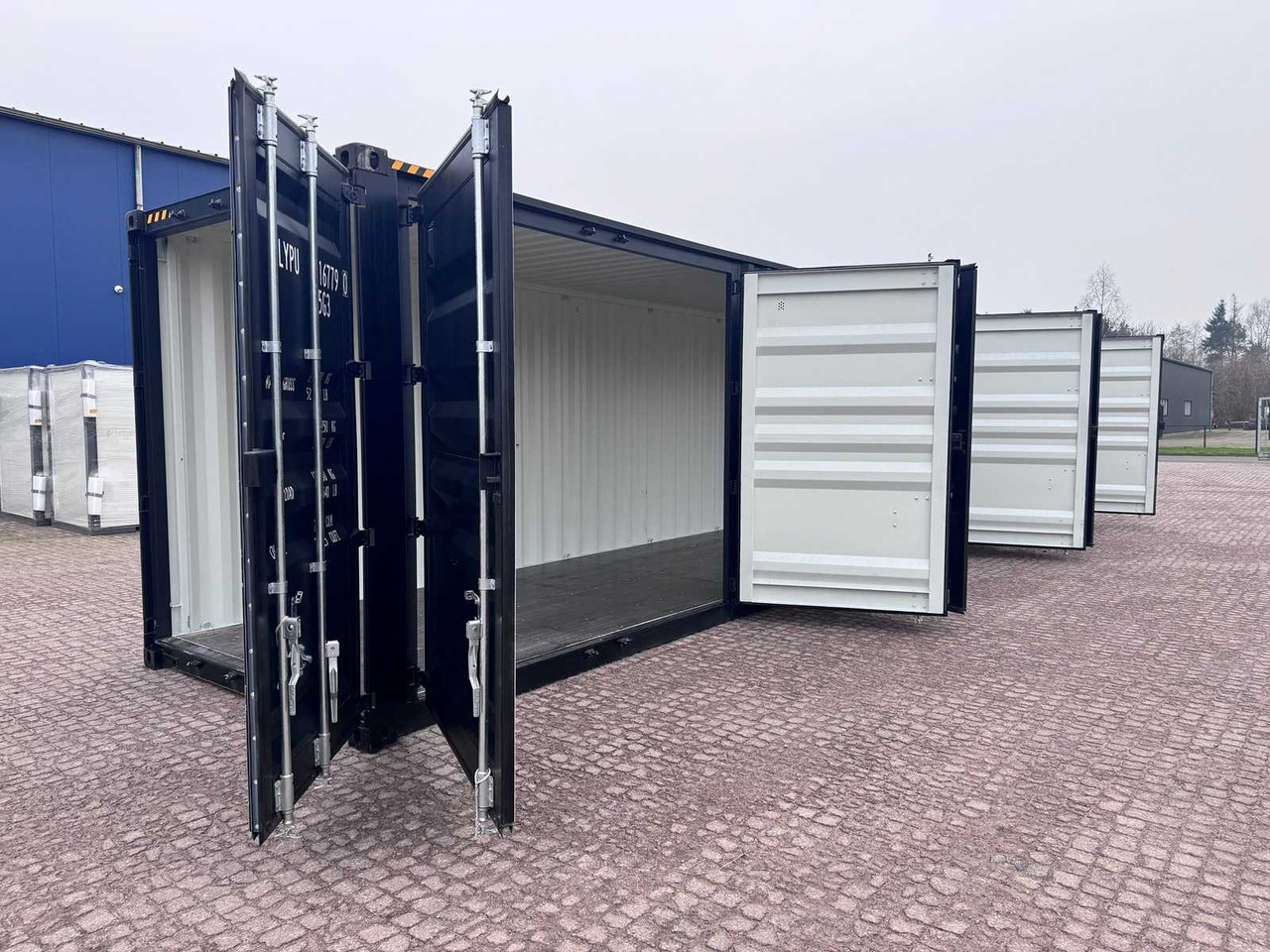 حاوية شحن 40ft High Cube shipping container with 3 side doors: صور 7