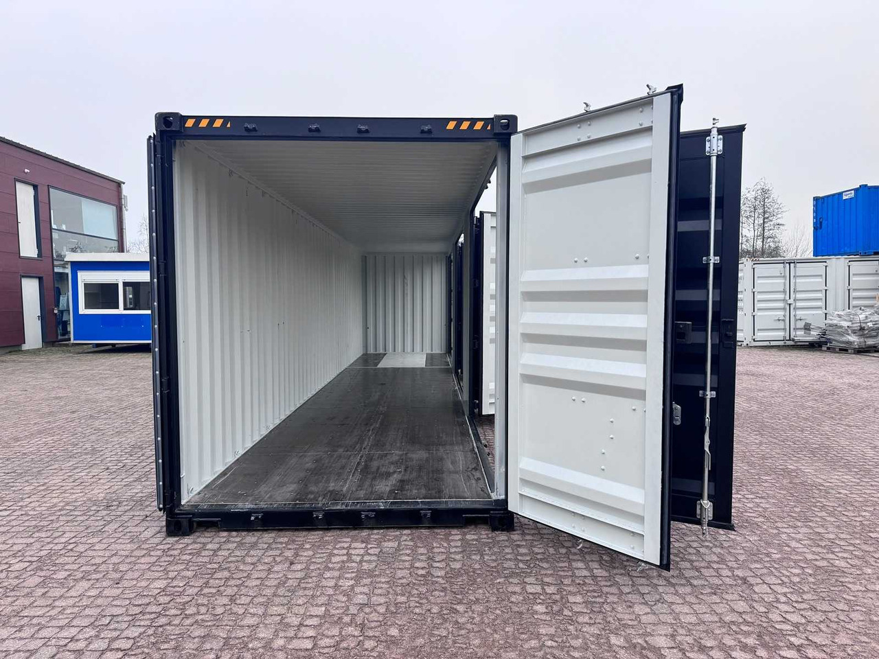 حاوية شحن 40ft High Cube shipping container with 3 side doors: صور 8