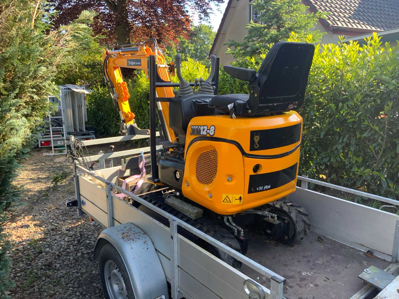 Crawler Excavator XN12-8 - حفارة مصغرة: صور 4 Crawler Excavator XN12-8 - حفارة مصغرة: صور 4