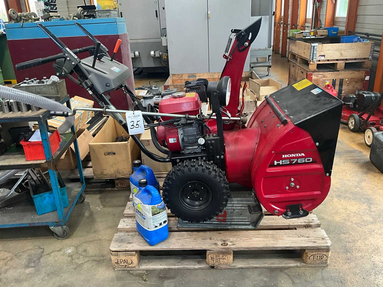 Honda HS760 - كاسحة ثلوج: صور 3 Honda HS760 - كاسحة ثلوج: صور 3