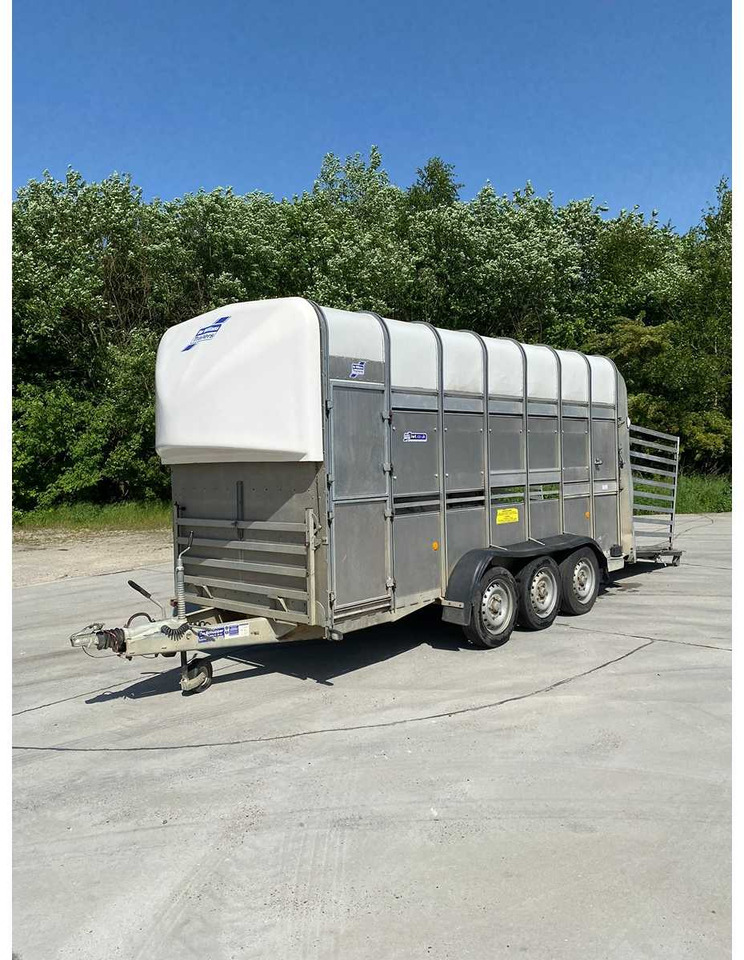 شاحنة نقل المواشي مقطورة Ifor Williams Trailers TA510G14/3 7' DECKS: صور 9