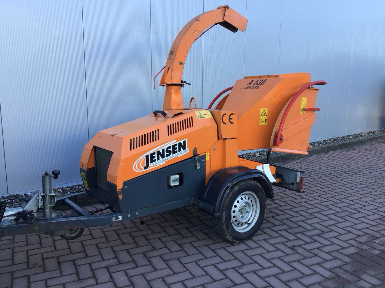 Jensen A530DI Diesel - ماكينة تقطيع الأغصان: صور 1 Jensen A530DI Diesel - ماكينة تقطيع الأغصان: صور 1