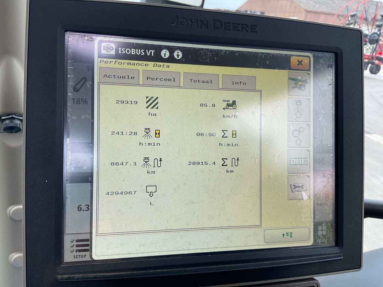 آلة الرش John Deere 840: صور 34