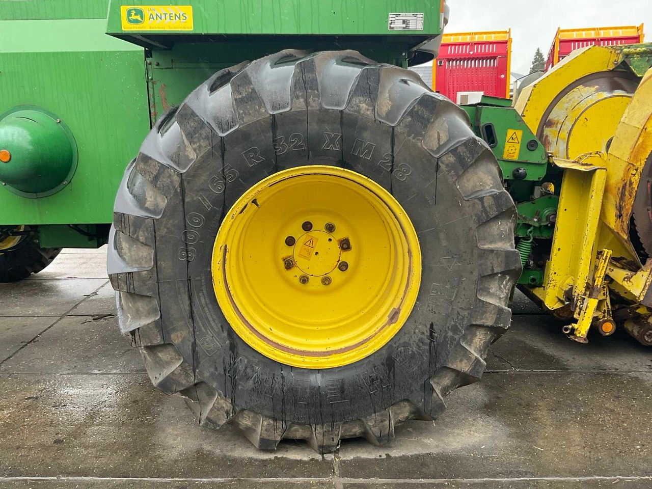 حصادة الأعلاف John deere 6950: صور 17