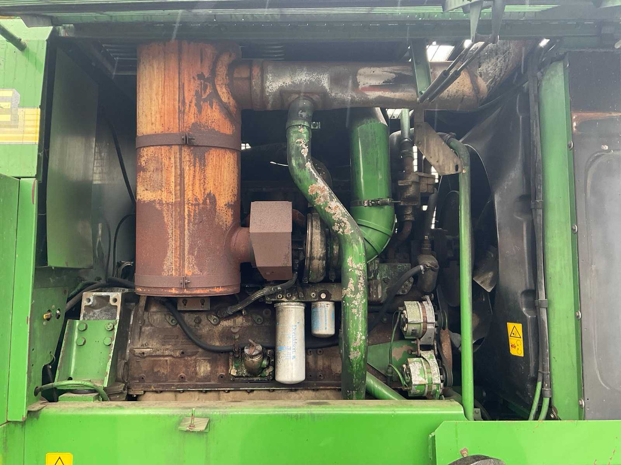 حصادة الأعلاف John deere 6950: صور 22