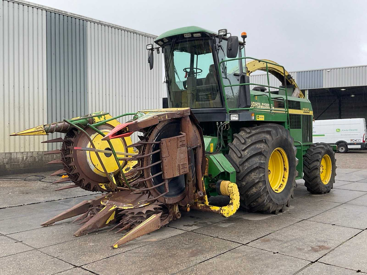 John deere 6950 - حصادة الأعلاف: صور 1 John deere 6950 - حصادة الأعلاف: صور 1