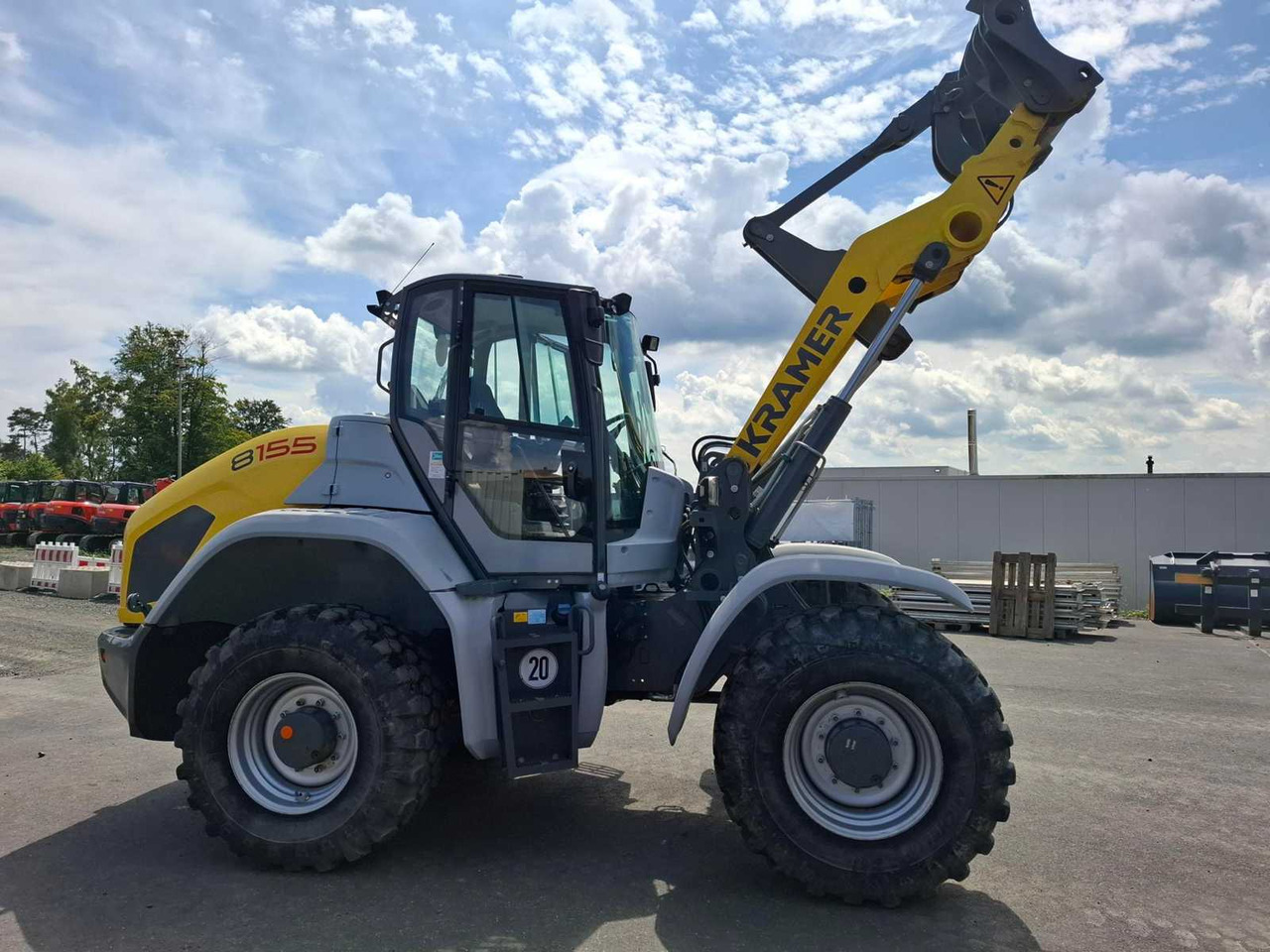 KRAMER 8155 KRAMER WHEEL LOADER - اللودر بعجل: صور 3 KRAMER 8155 KRAMER WHEEL LOADER - اللودر بعجل: صور 3