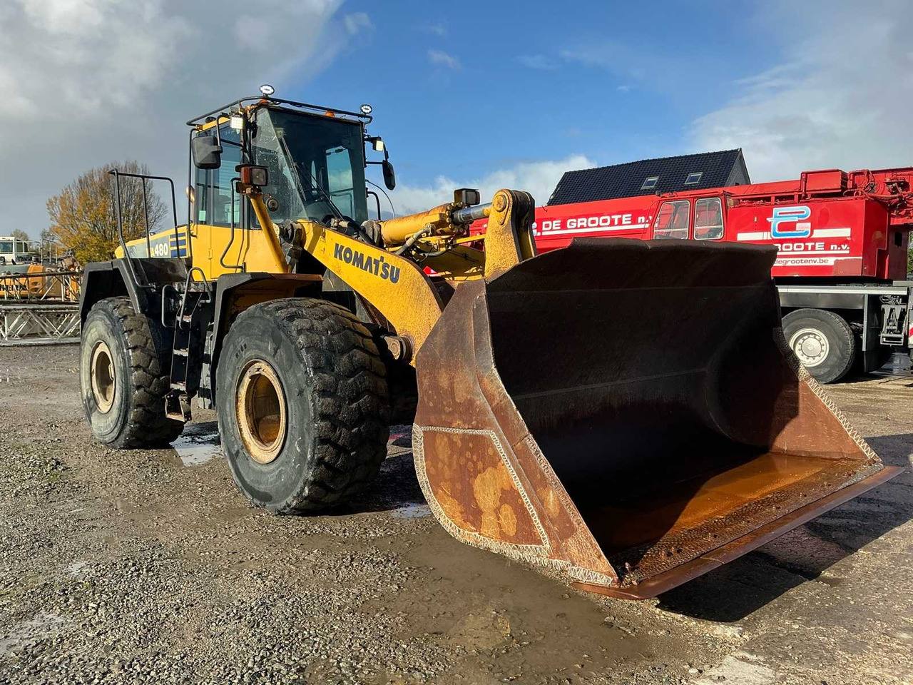 Komatsu WA480-6 - اللودر بعجل: صور 3 Komatsu WA480-6 - اللودر بعجل: صور 3