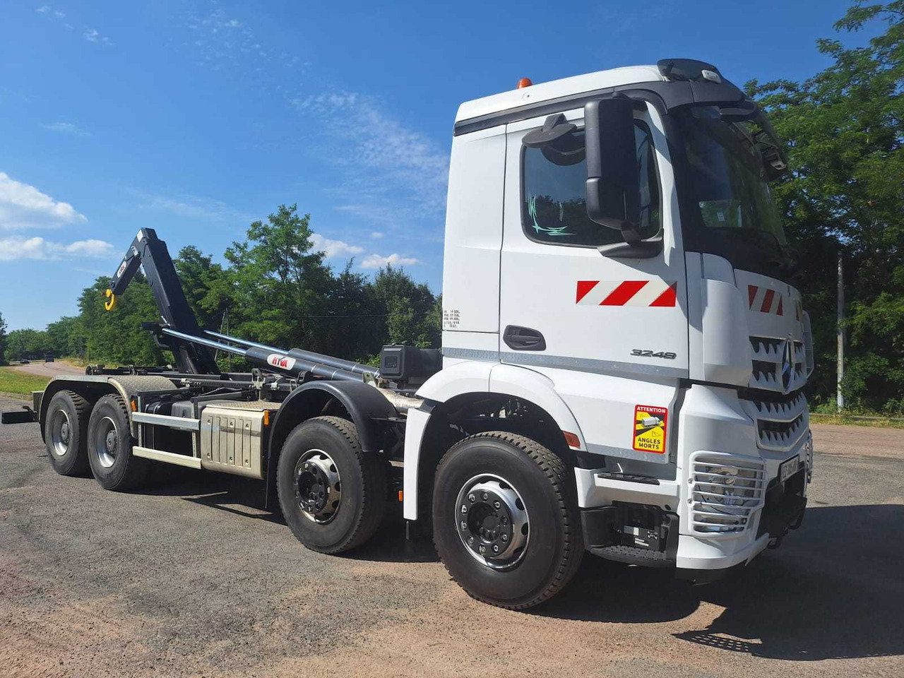 MERCEDES - 2018 - ACTROS 3248 - 8X4 AMPLIROLL TRUCK - شاحنة: صور 3 MERCEDES - 2018 - ACTROS 3248 - 8X4 AMPLIROLL TRUCK - شاحنة: صور 3