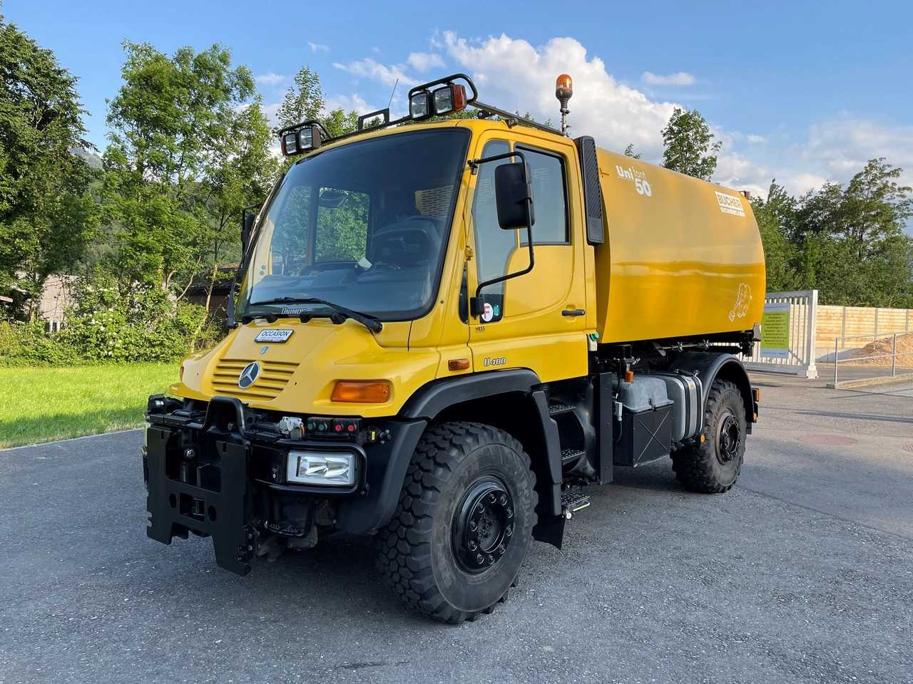 MERCEDES-BENZ - UNIMOG - 2001 - KOMMOBIL (UNIMOG) U400 - شاحنة: صور 5 MERCEDES-BENZ - UNIMOG - 2001 - KOMMOBIL (UNIMOG) U400 - شاحنة: صور 5
