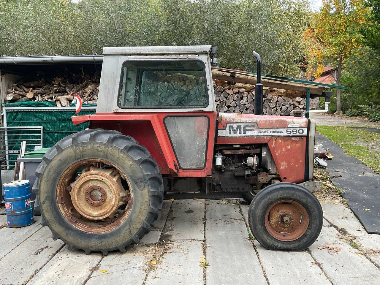 Massey Ferguson MF-590 - جرار: صور 4 Massey Ferguson MF-590 - جرار: صور 4