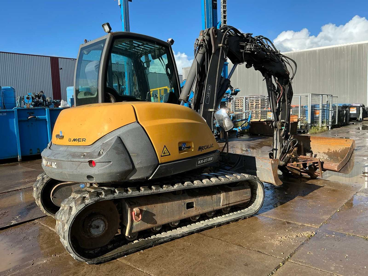 Mecalac 8MCR - حفارات زحافة: صور 5 Mecalac 8MCR - حفارات زحافة: صور 5