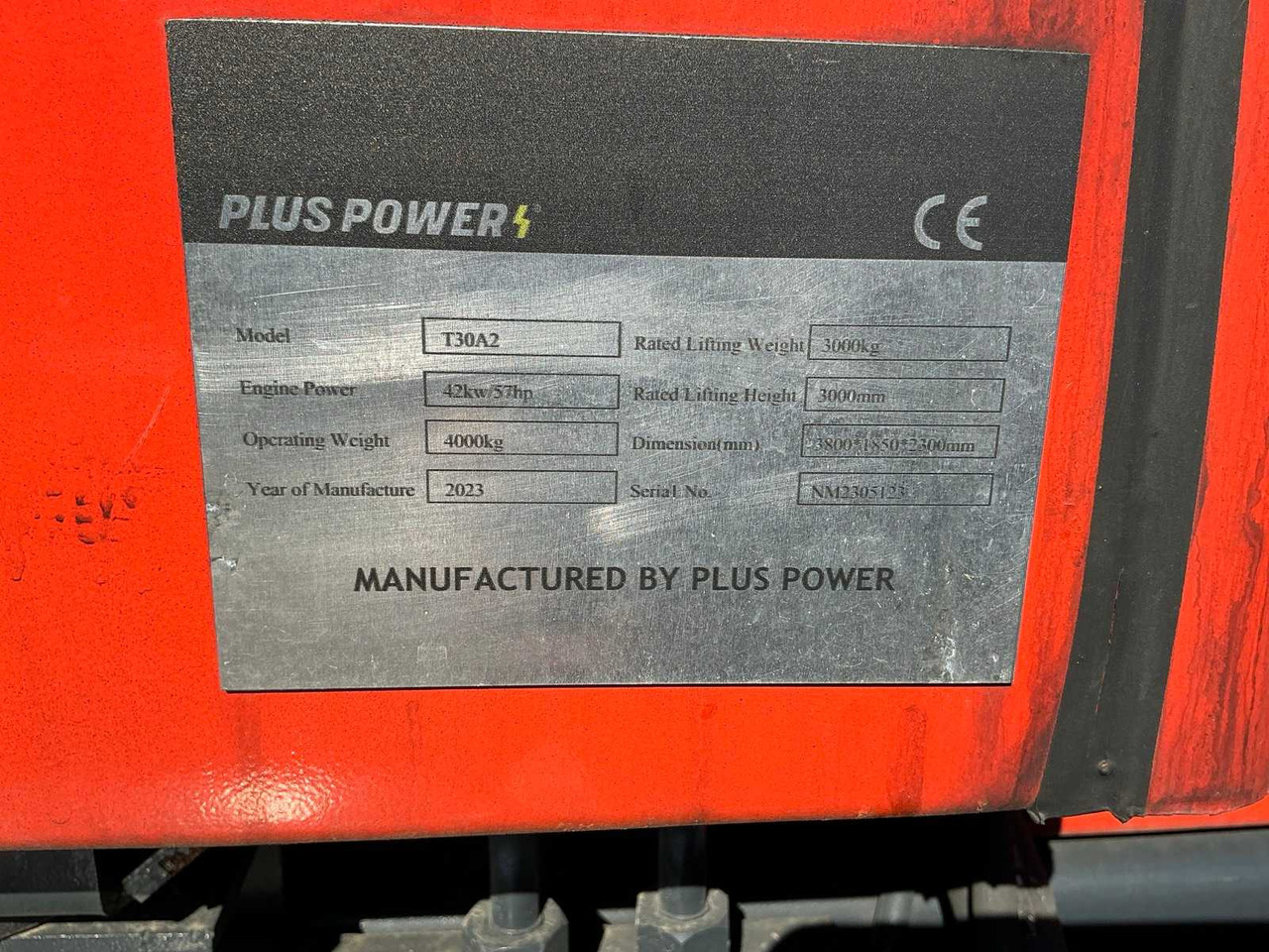 PLUS POWER - T30A2 - FORKLIFT TRUCKS - 2023 - رافعة شوكية: صور 3 PLUS POWER - T30A2 - FORKLIFT TRUCKS - 2023 - رافعة شوكية: صور 3