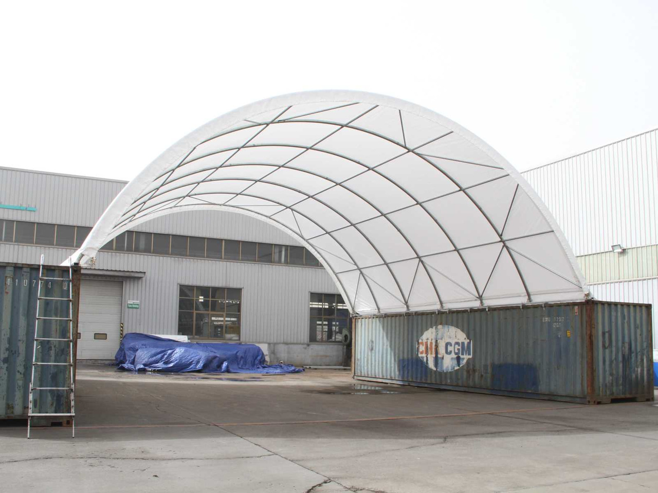 Rhino-Cross-Shelter C2620 - 6x8x3 m - خزان تخزين: صور 1 Rhino-Cross-Shelter C2620 - 6x8x3 m - خزان تخزين: صور 1