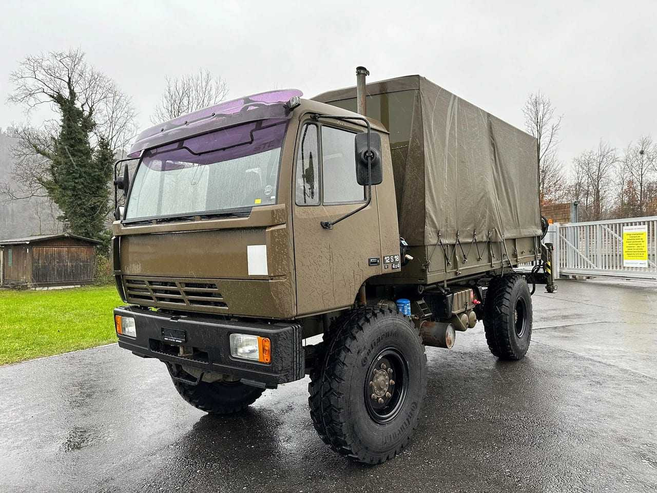 STEYR 12S18 4X4, WITHOUT CRANE - شاحنة: صور 5 STEYR 12S18 4X4, WITHOUT CRANE - شاحنة: صور 5