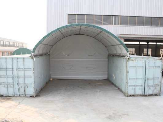 Stahlworks 20ft 6x6 meter met eind zeil - خزان تخزين: صور 1 Stahlworks 20ft 6x6 meter met eind zeil - خزان تخزين: صور 1
