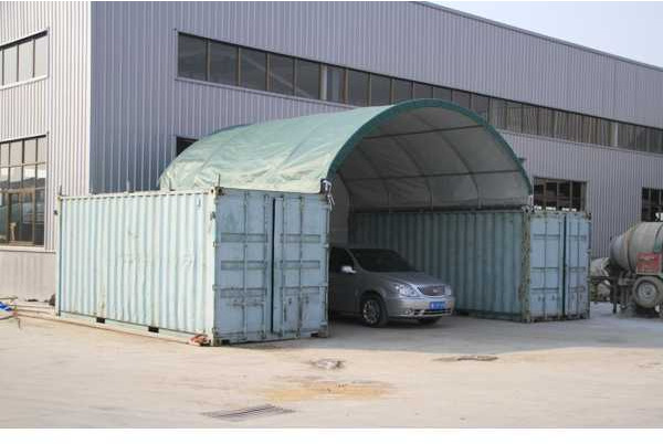 Stahlworks 20ft 6x6 meter met eind zeil - خزان تخزين: صور 4 Stahlworks 20ft 6x6 meter met eind zeil - خزان تخزين: صور 4