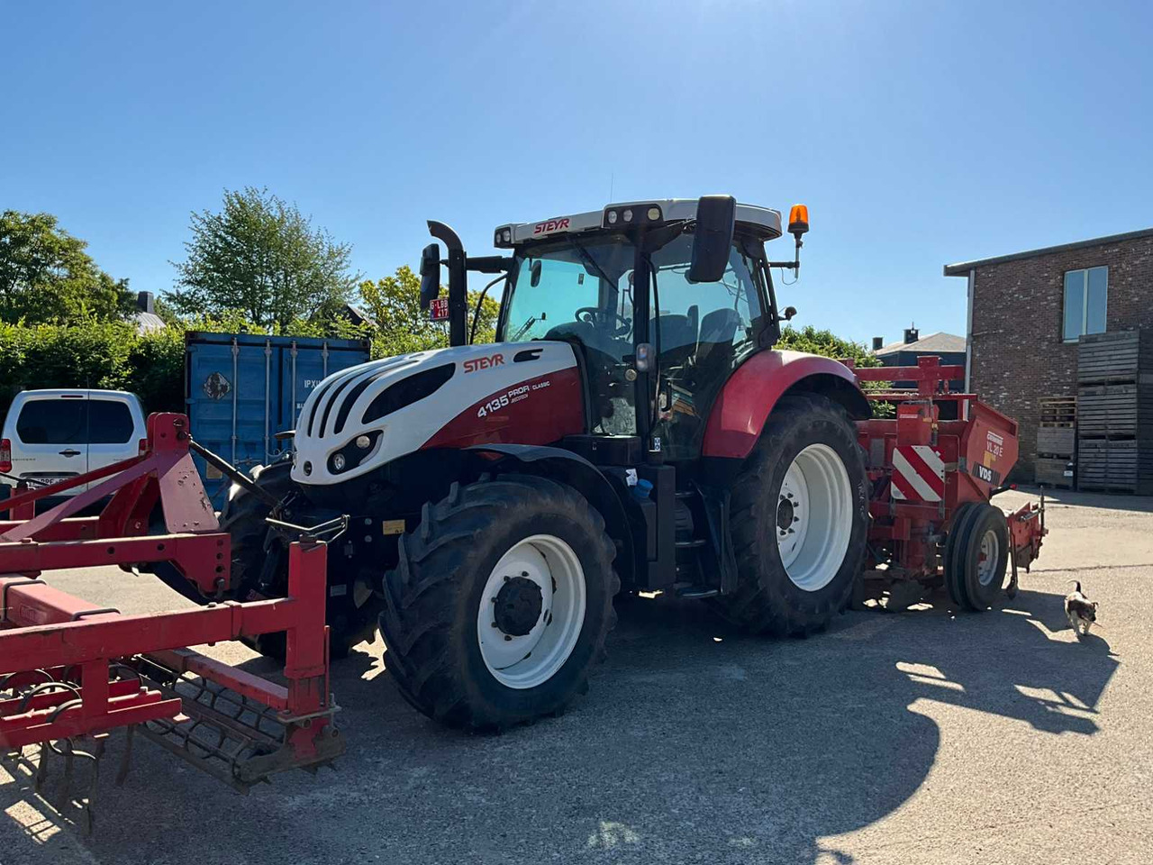 Steyr PROFI4135 - جرار: صور 2 Steyr PROFI4135 - جرار: صور 2
