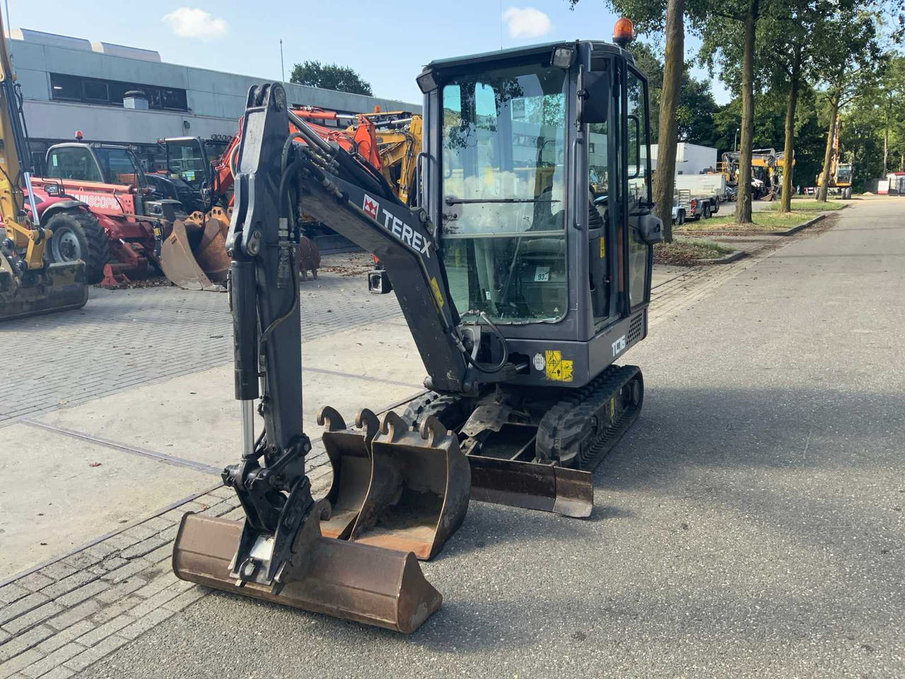 حفارات زحافة Terex TC16: صور 7