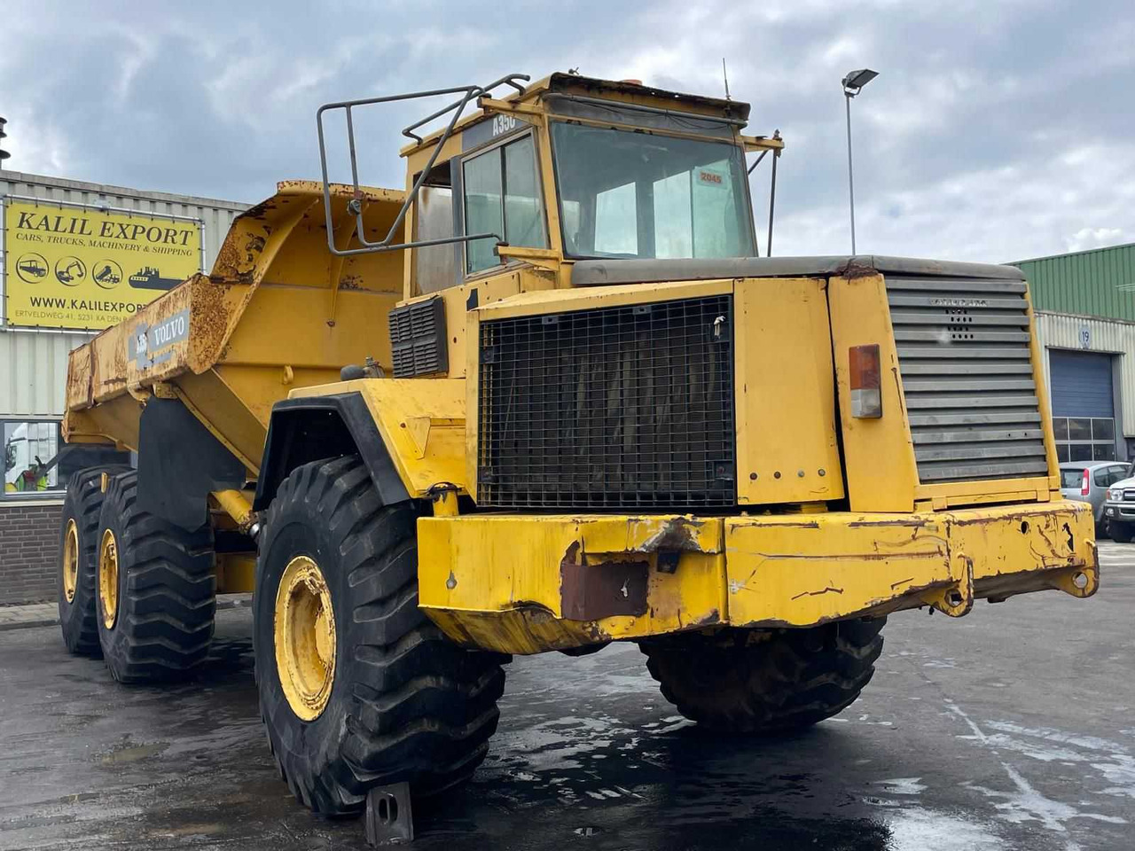 Volvo A35C Dumper - آلات البناء: صور 4 Volvo A35C Dumper - آلات البناء: صور 4