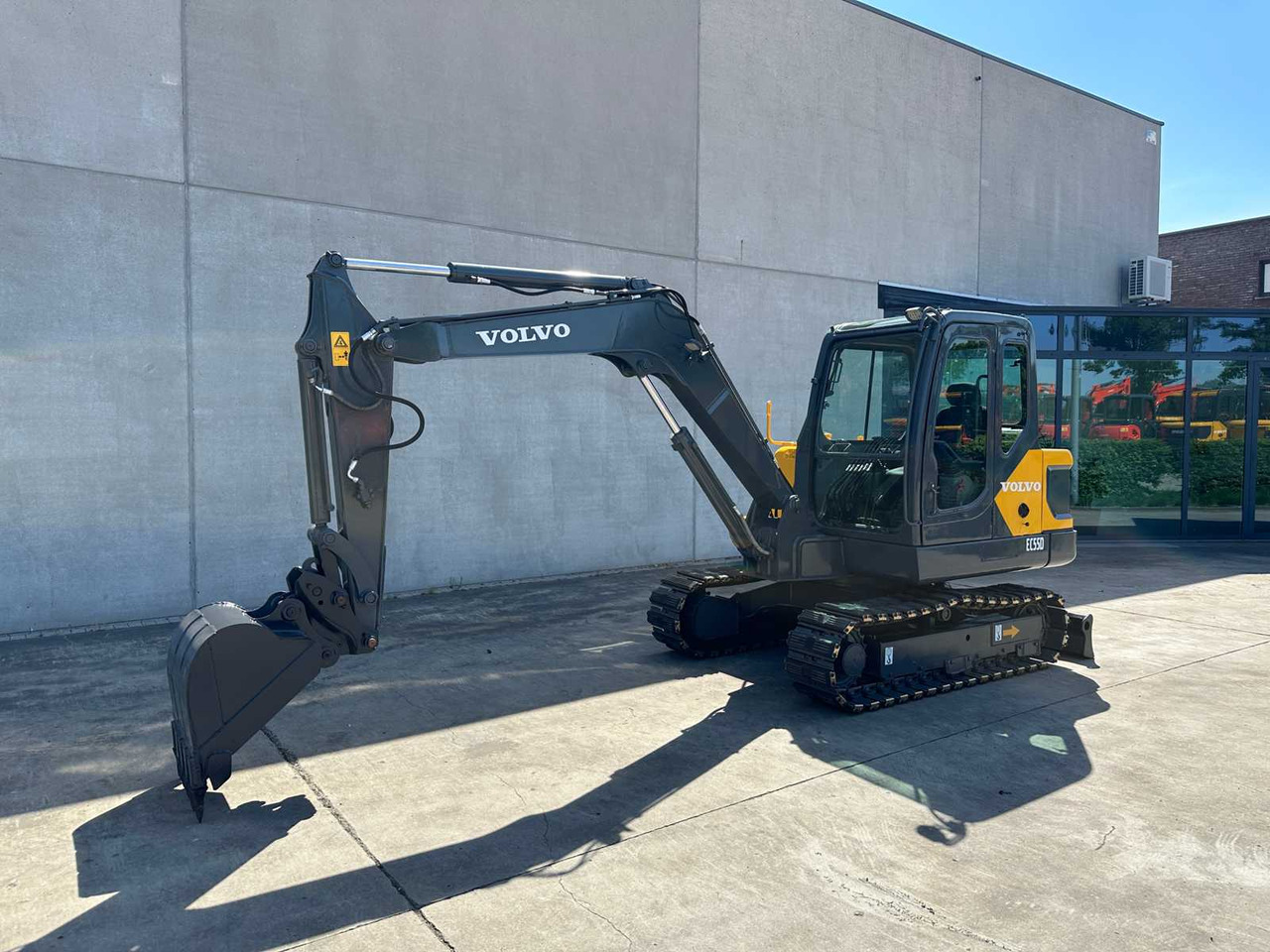 Volvo EC55D - حفارات زحافة: صور 1 Volvo EC55D - حفارات زحافة: صور 1