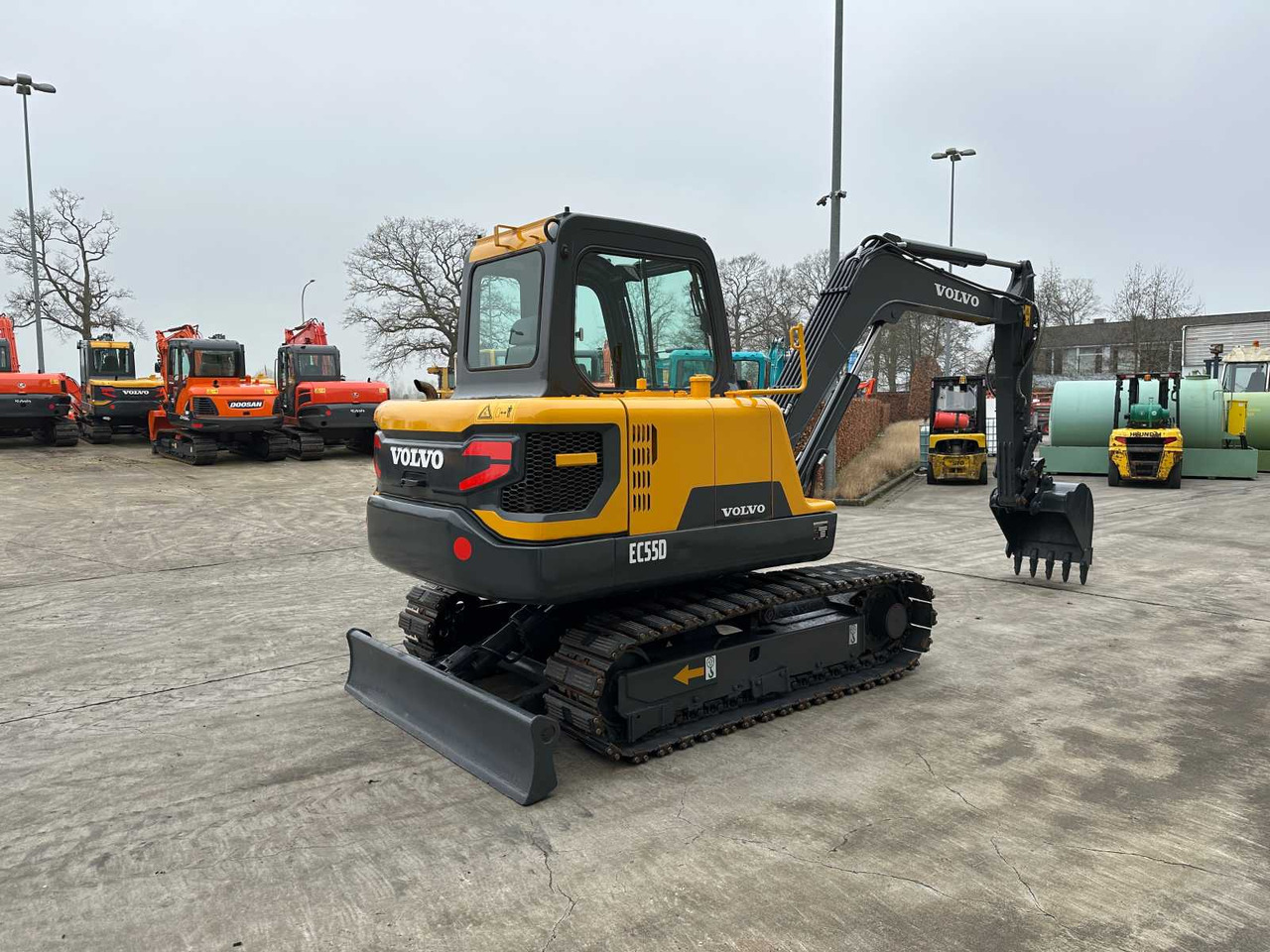 Volvo EC55D - حفارات زحافة: صور 4 Volvo EC55D - حفارات زحافة: صور 4