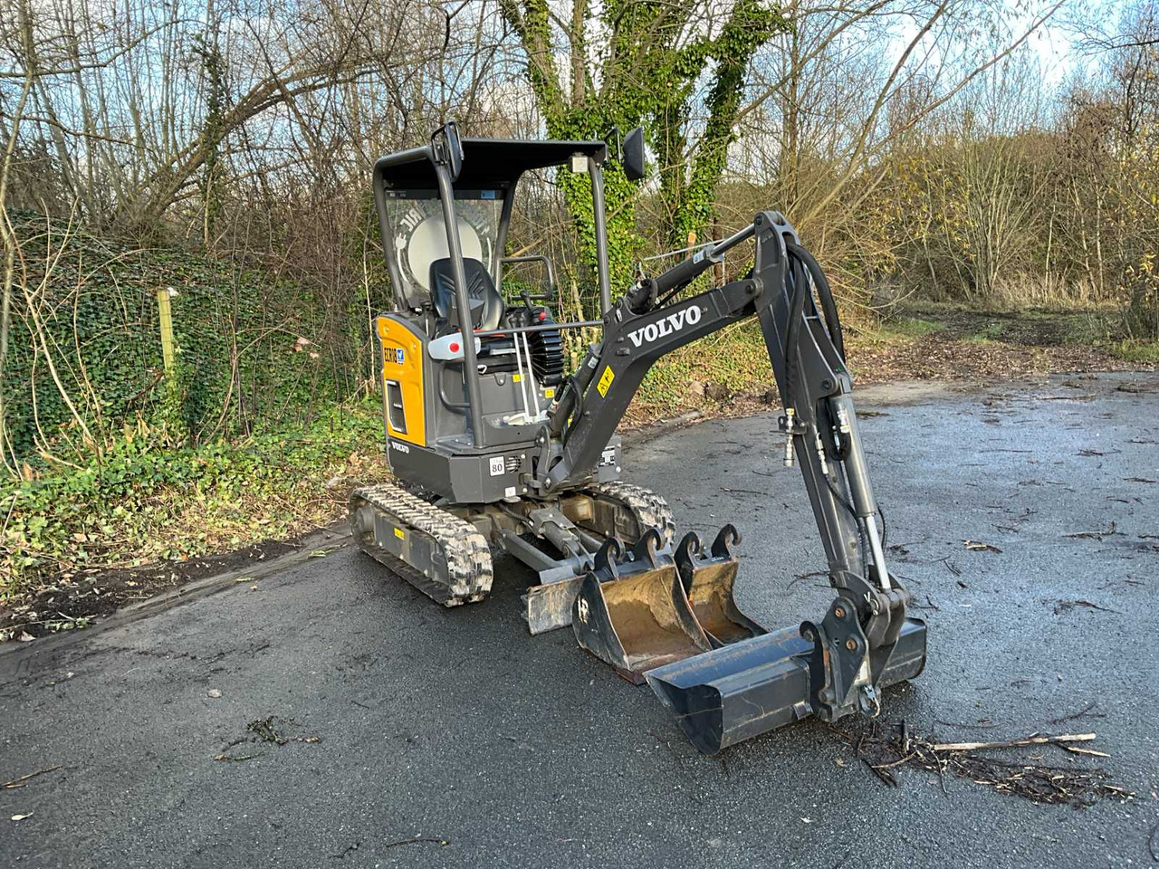 Volvo ECR18 - حفارة مصغرة: صور 5 Volvo ECR18 - حفارة مصغرة: صور 5