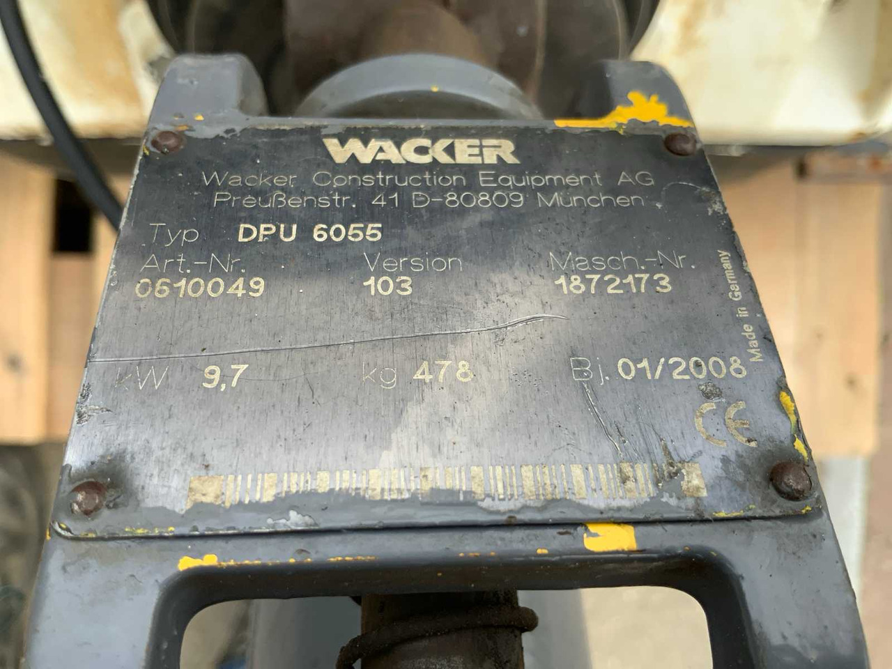 Wacker Neuson DPU6055 - صفائح اهتزازية: صور 5 Wacker Neuson DPU6055 - صفائح اهتزازية: صور 5